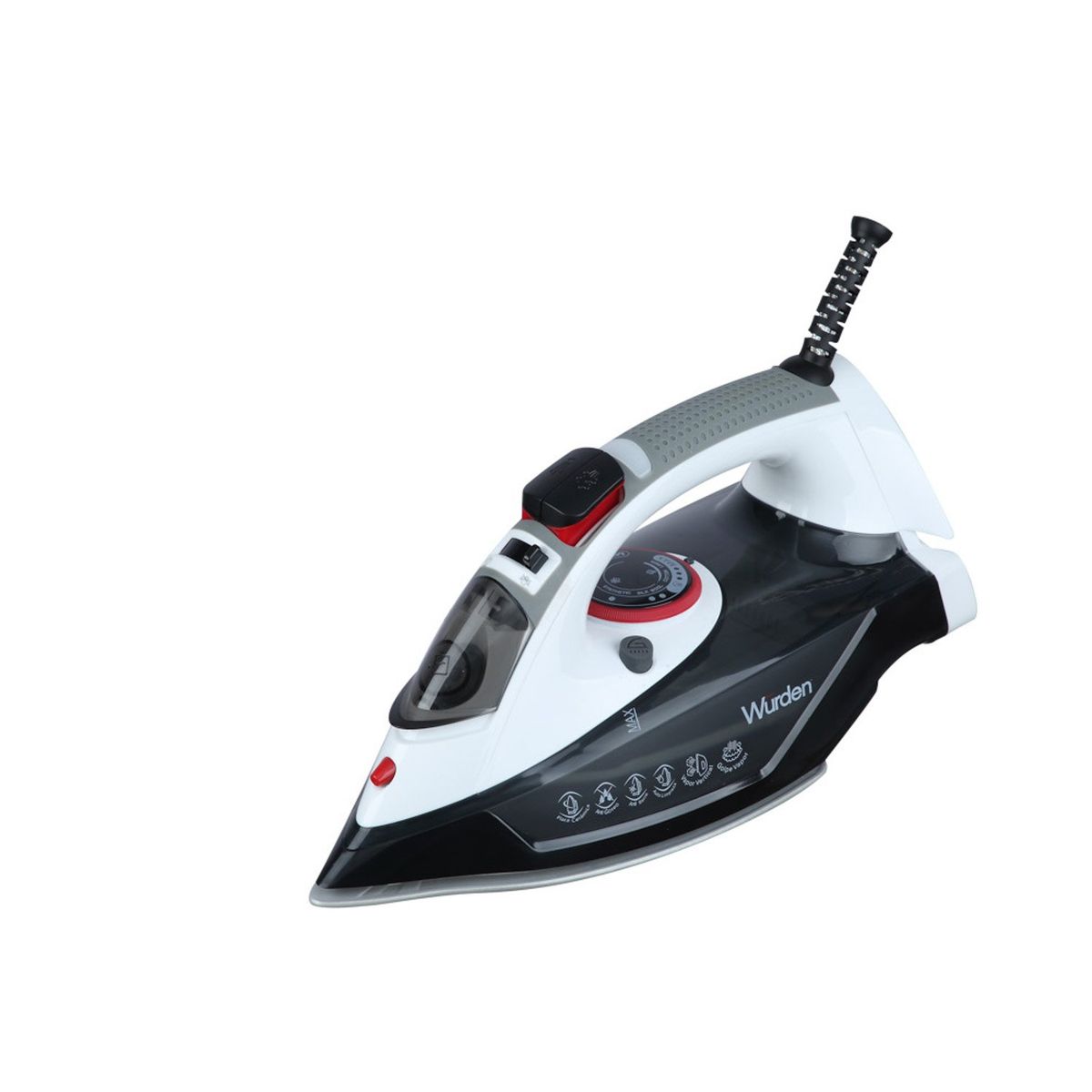 WURDEN - Plancha Vapor Cerámica 2000W WIR-2000 Wurden