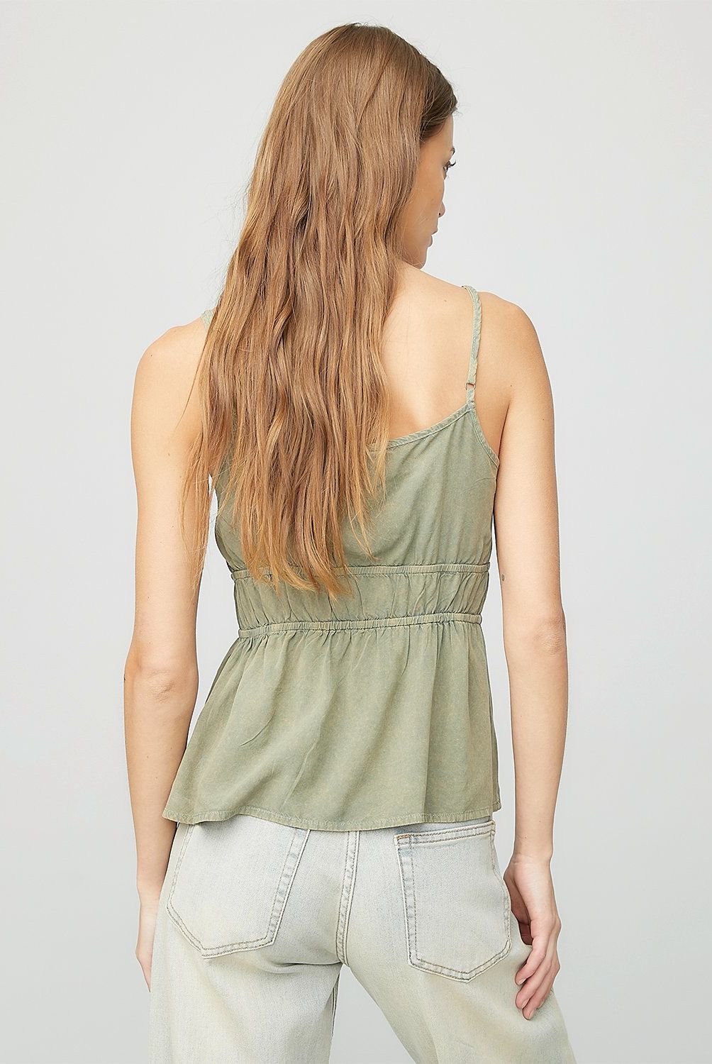 AMERICANINO - Blusa Americanino Manga Corta Mujer Viscosa Casual