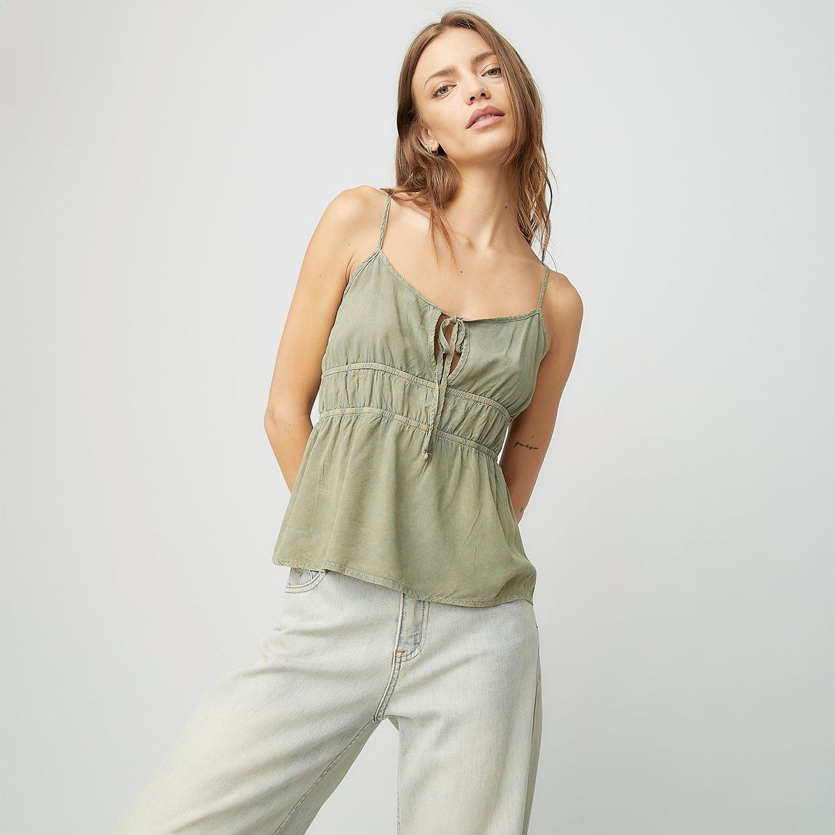 AMERICANINO - Blusa Americanino Manga Corta Mujer