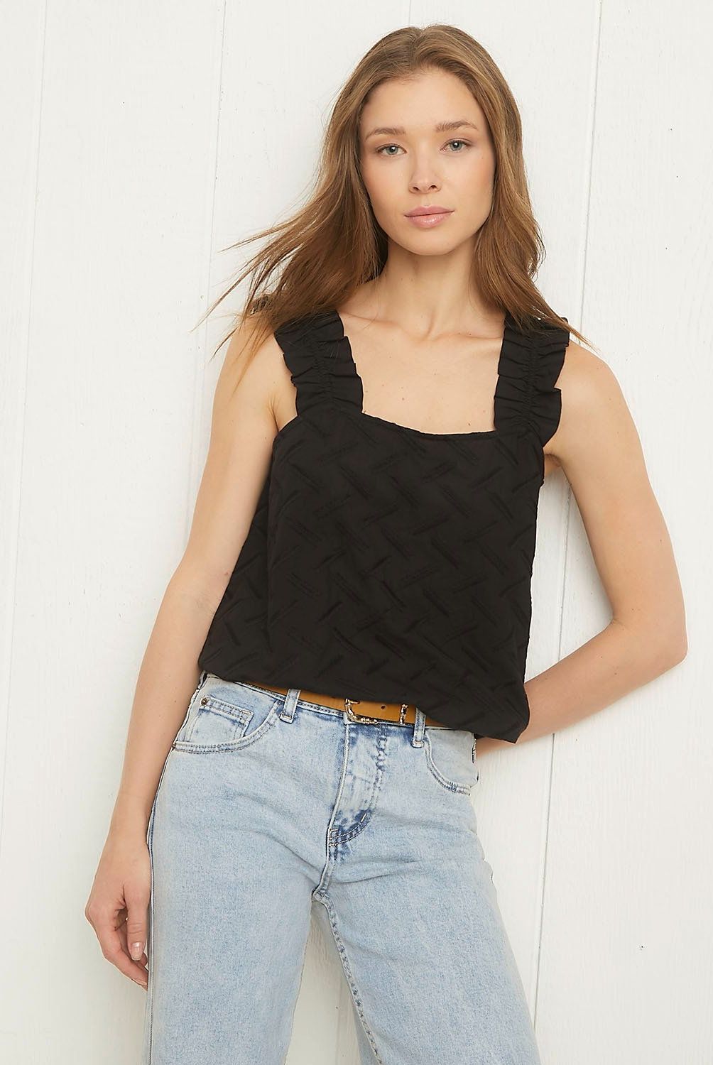 UNIVERSITY CLUB - Blusa University Club Algodón Sin Mangas Mujer Casual
