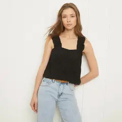 UNIVERSITY CLUB - Blusa Algodón Mujer Casual