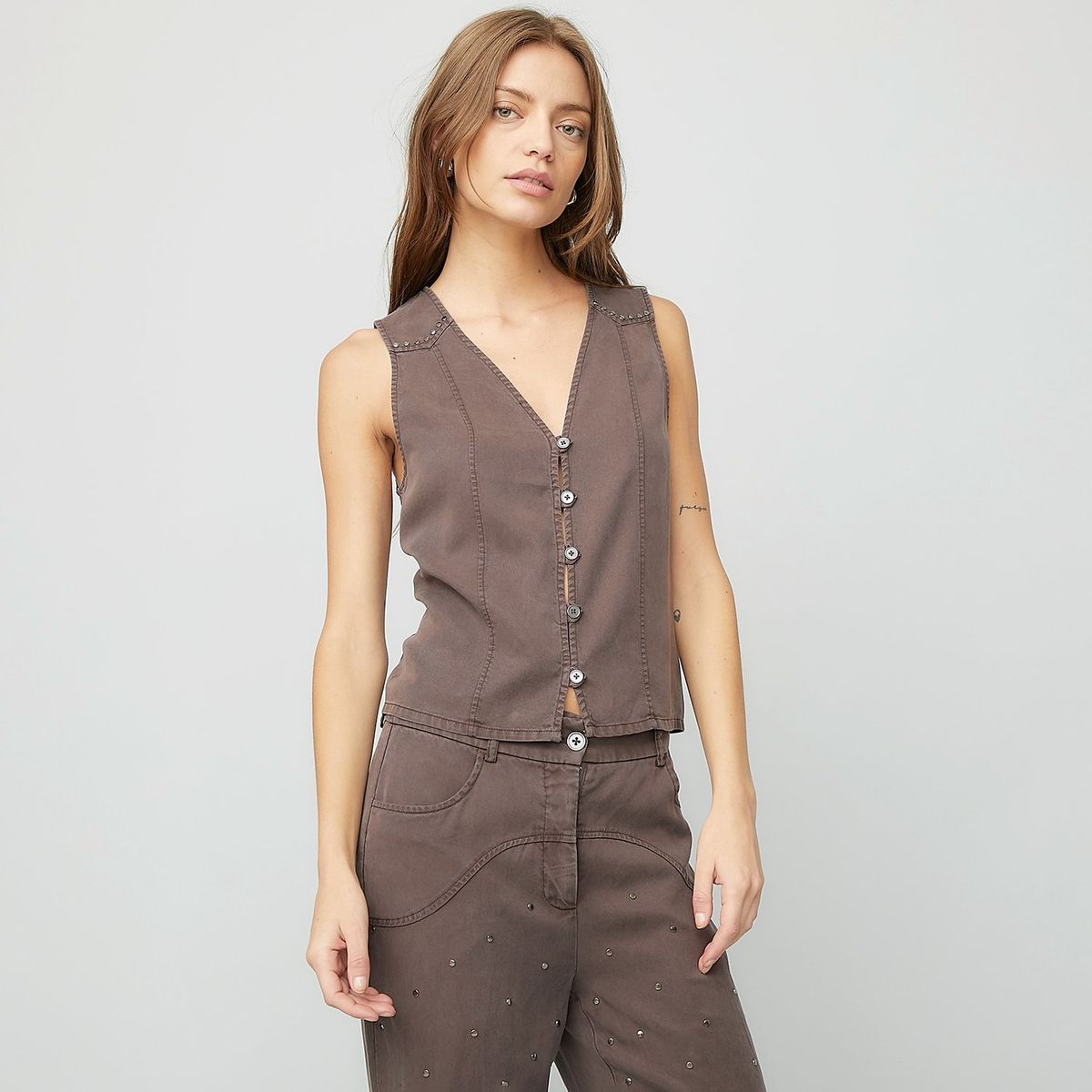 AMERICANINO - Vest Mujer Americanino