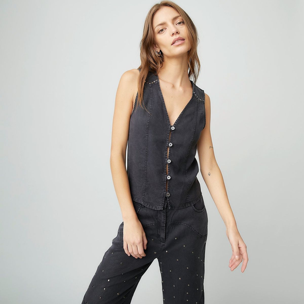 AMERICANINO - Vest Mujer Americanino