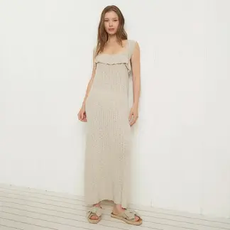 UNIVERSITY CLUB - Vestido Maxi Mujer Viscosa