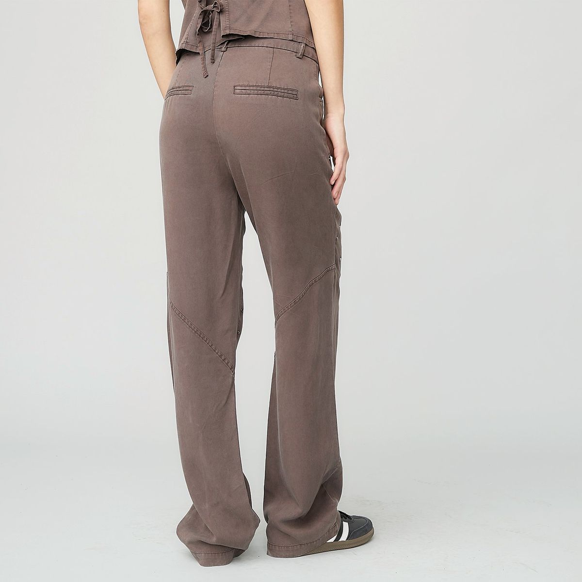 AMERICANINO - Pantalón Wide Leg Mujer Americanino Tencel