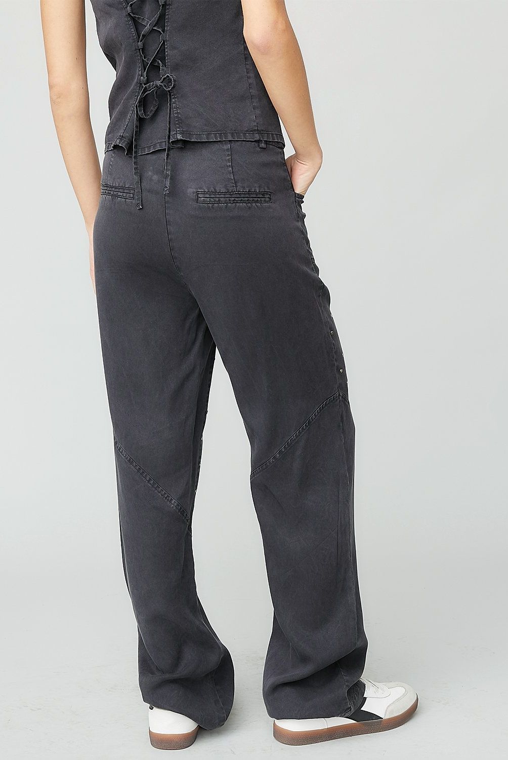 AMERICANINO - Pantalón Wide Leg Mujer Americanino Tencel