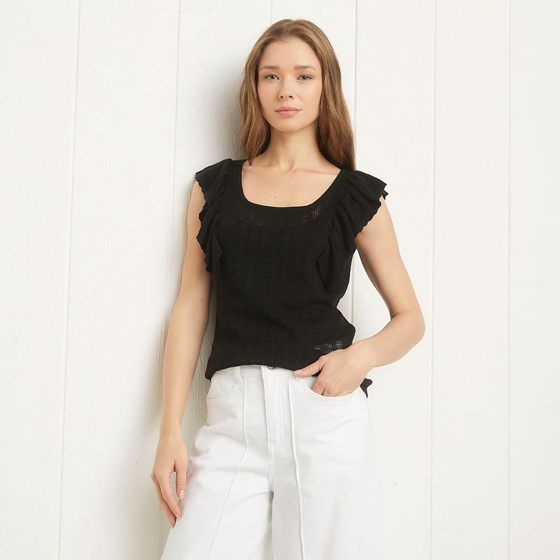 UNIVERSITY CLUB - Polera Viscosa Mujer University Club Sin Mangas Casual