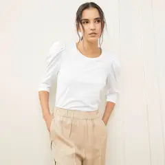 BASEMENT - Polera Sin Mangas Algodón Mujer