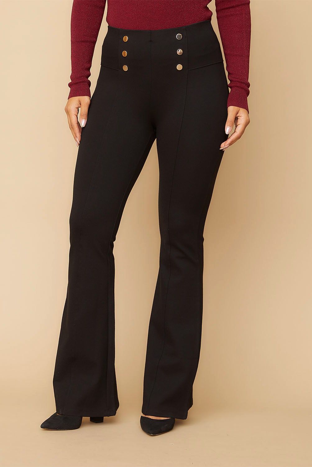 MOSSIMO - Pantalón Tiro Medio Mujer Mossimo