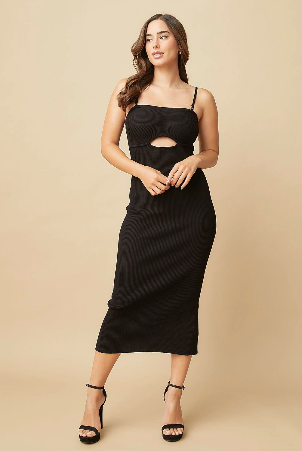 MOSSIMO - Vestido Midi Mujer Mossimo