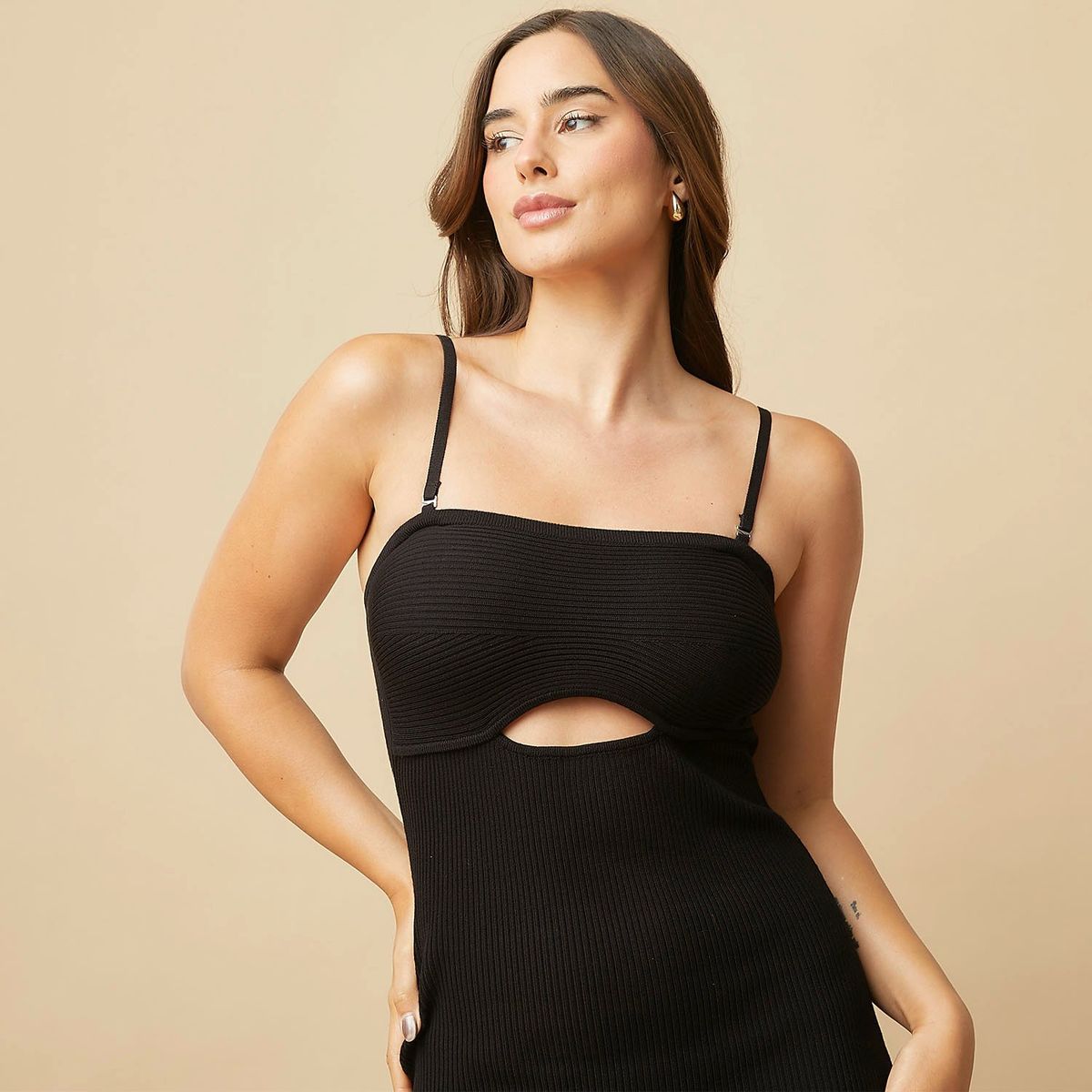 MOSSIMO - Vestido Midi Mujer Mossimo