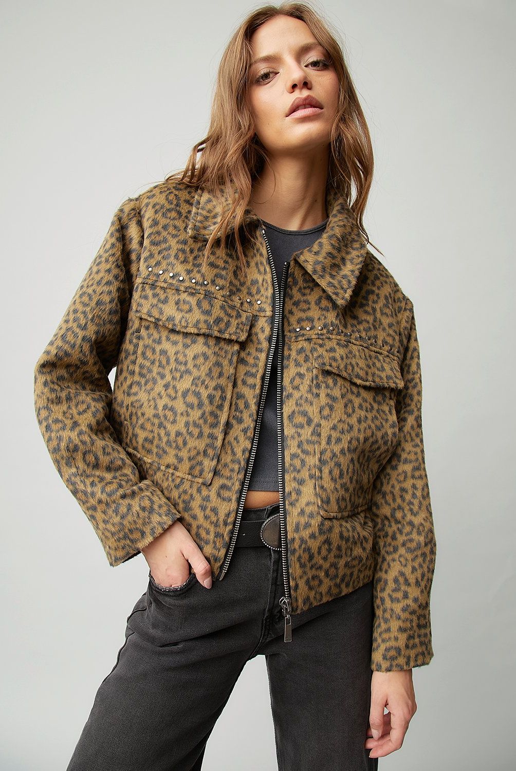 AMERICANINO - Chaqueta Americanino Diseño Urbano Mujer Manga Larga