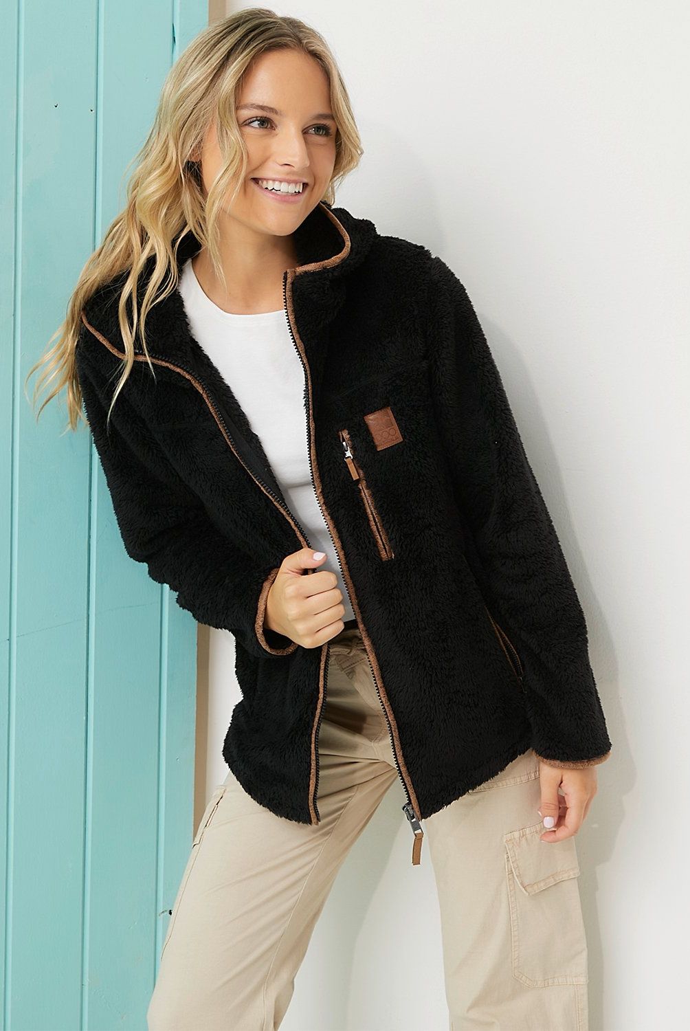 DOO AUSTRALIA - Polerón Doo Australia Mujer Fleece Con Gorro
