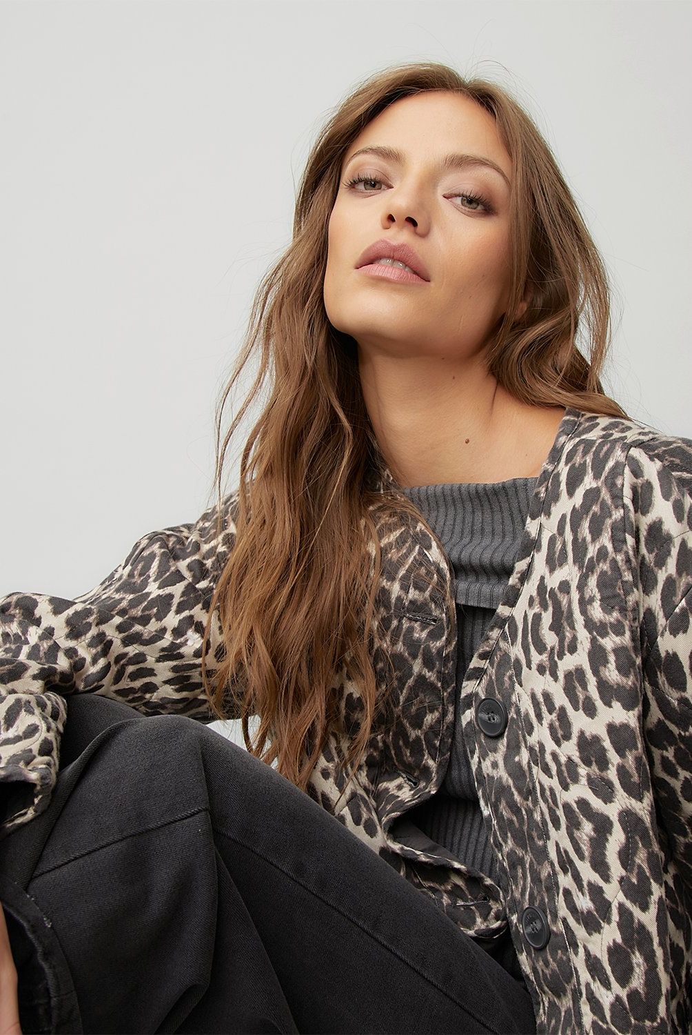 AMERICANINO - Chaqueta Americanino Mujer Lyocell Manga Larga Casual