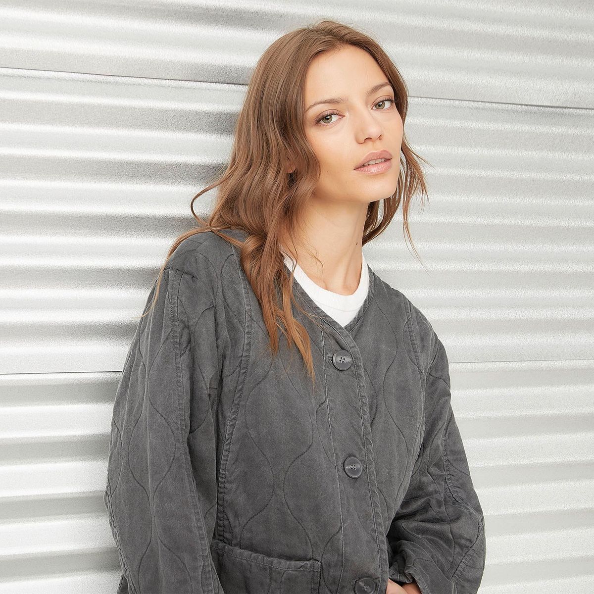 AMERICANINO - Chaqueta Americanino Mujer Lyocell Manga Larga Casual