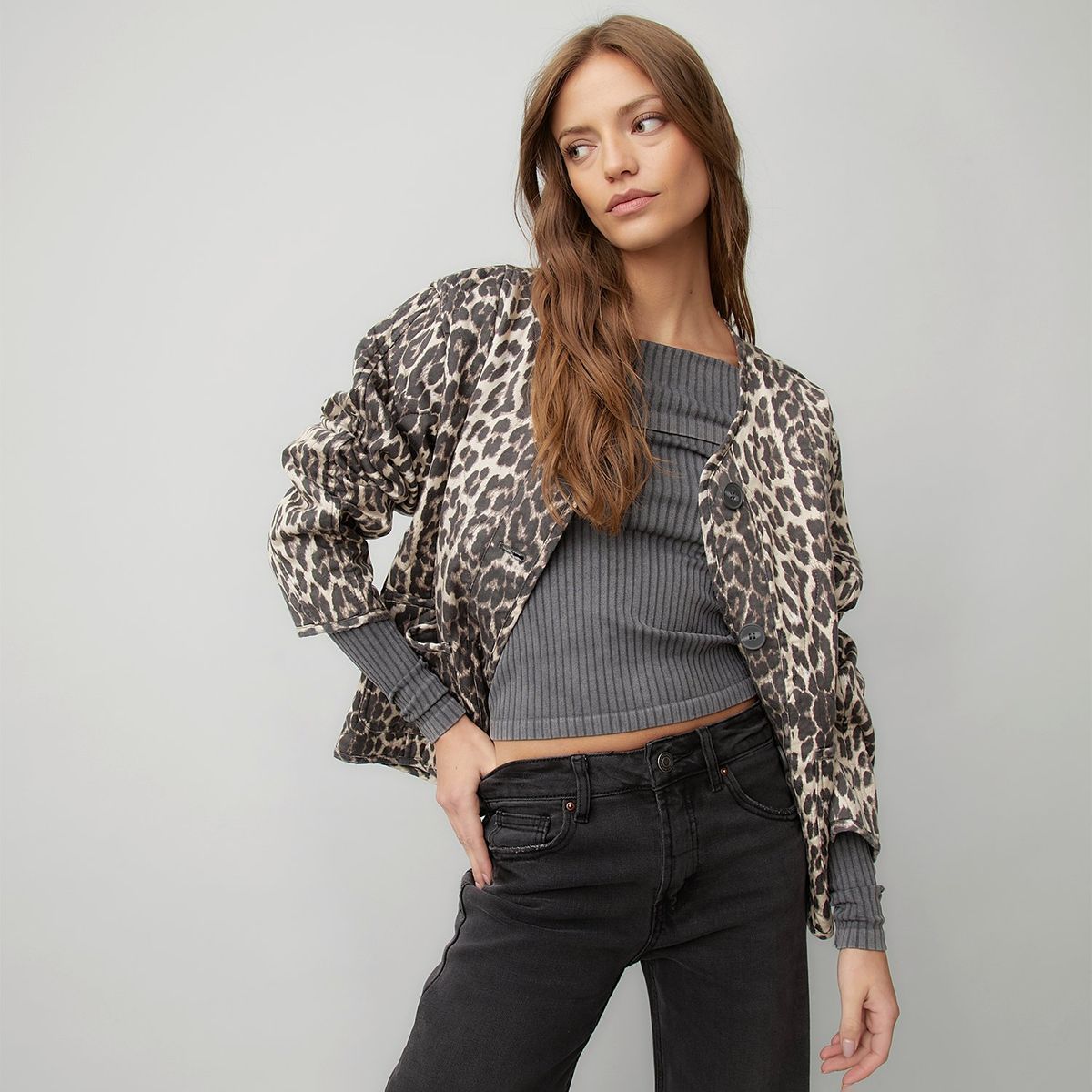 AMERICANINO - Chaqueta Americanino Mujer Lyocell Manga Larga Casual