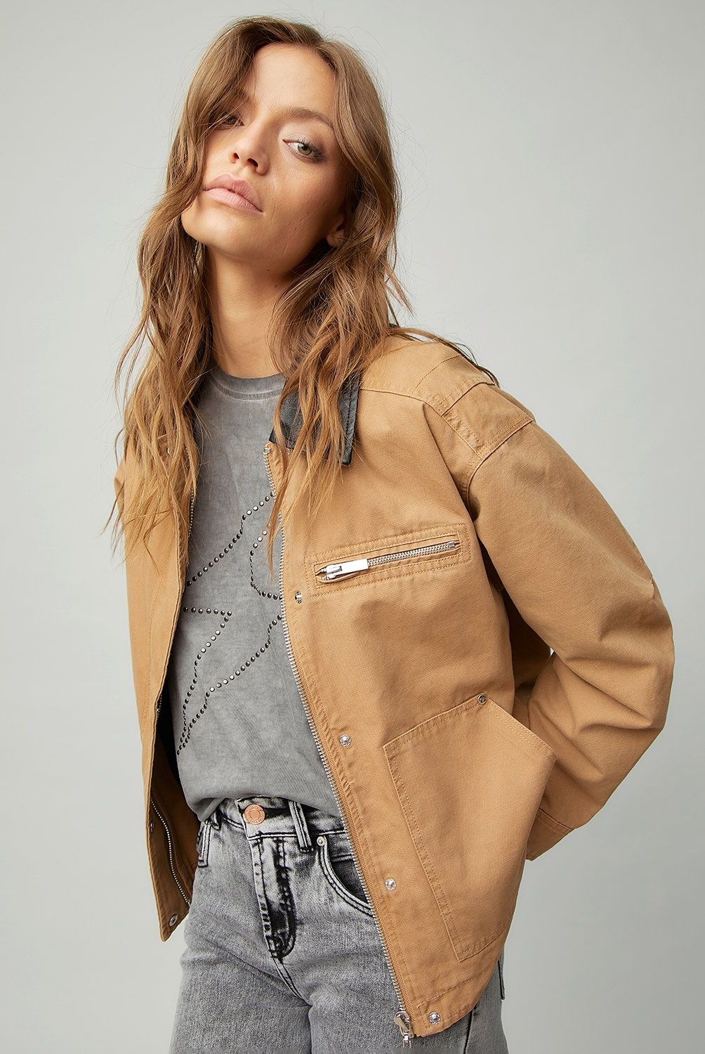 AMERICANINO - Chaqueta Loose Fit Mujer Americanino