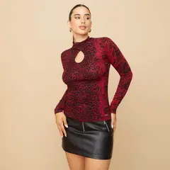 MOSSIMO - Polera Manga Larga Mujer