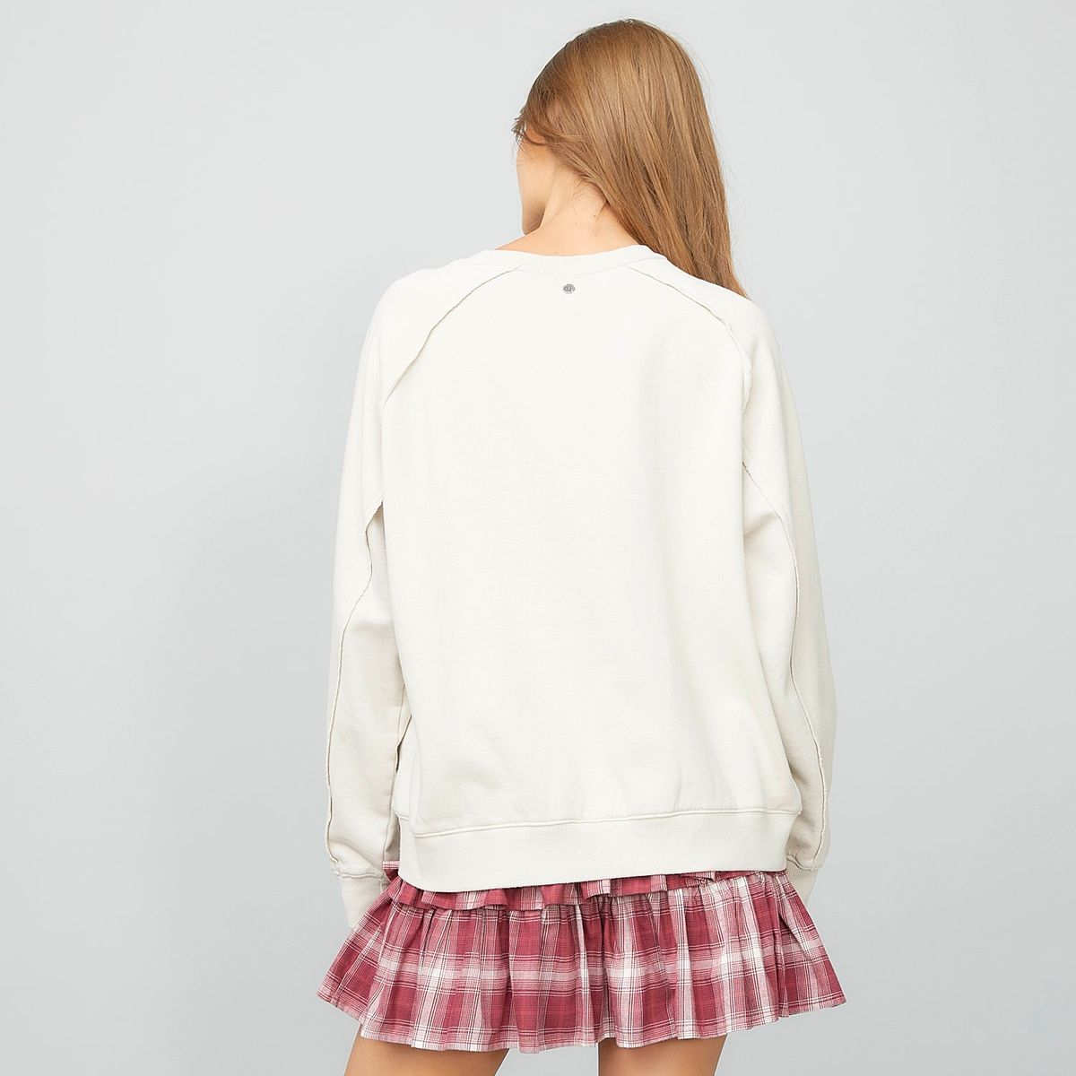 AMERICANINO - Polerón Crew Neck Estampado Americanino Mujer Algodón