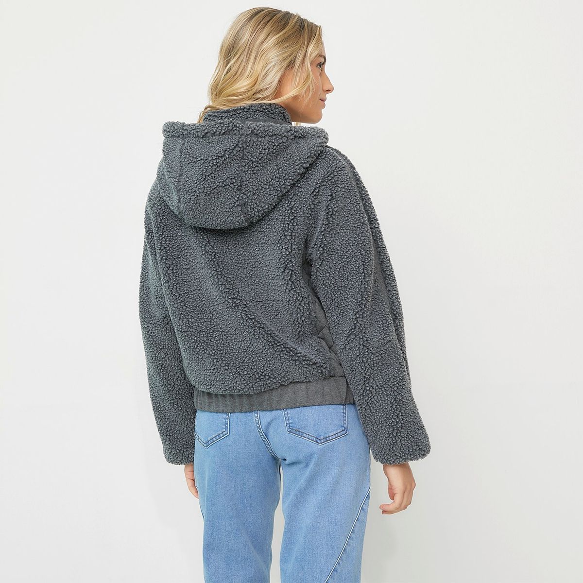 DOO AUSTRALIA - Chaquetón Doo Australia Mujer Manga Larga Gray Washed