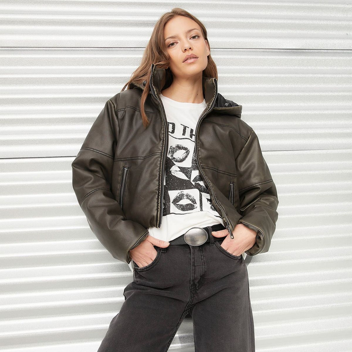 AMERICANINO - Parka Americanino Mujer Recubierto Con Gorro