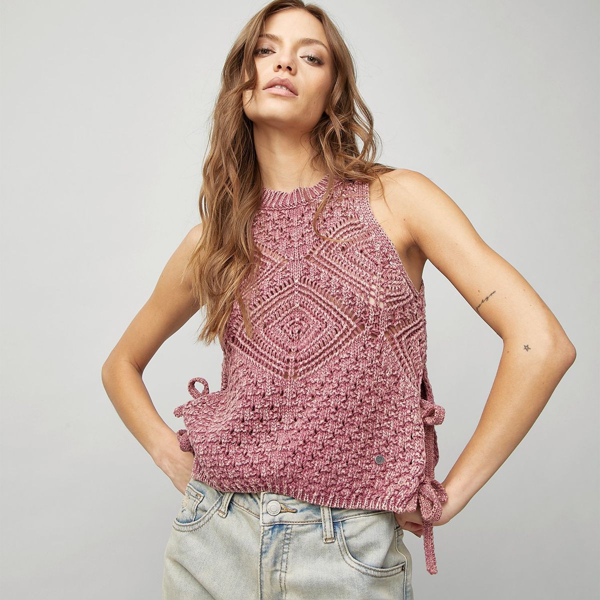 AMERICANINO - Polera Sin Mangas Algodón Americanino Mujer