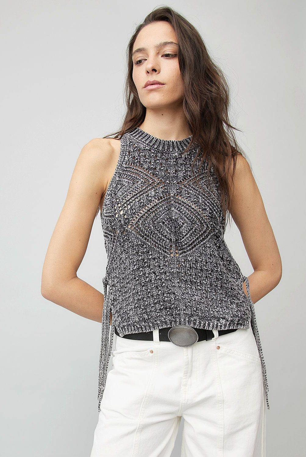 AMERICANINO - Polera Sin Mangas Algodón Mujer Americanino
