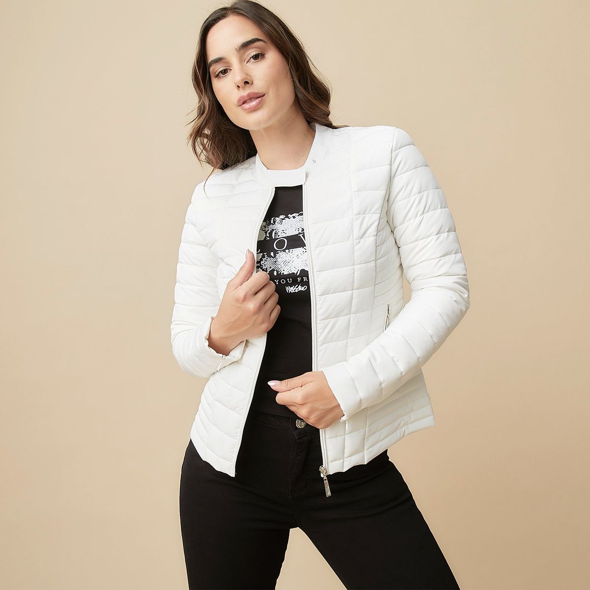 MOSSIMO - Parka Acolchada Mujer Mossimo