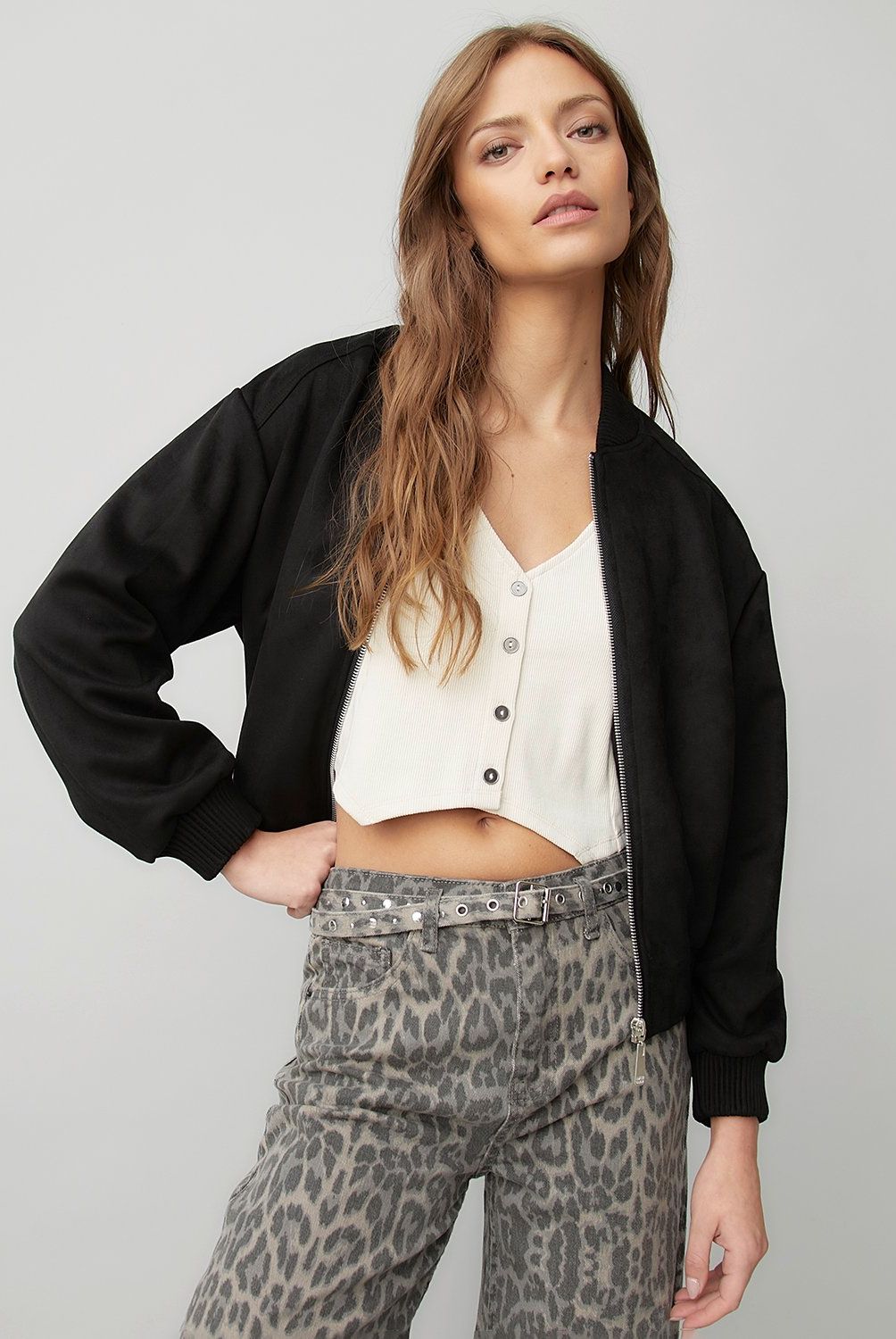 AMERICANINO - Chaqueta Bomber Mujer Americanino