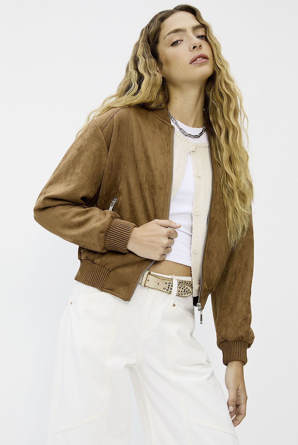 AMERICANINO - Chaqueta Bomber Mujer Americanino