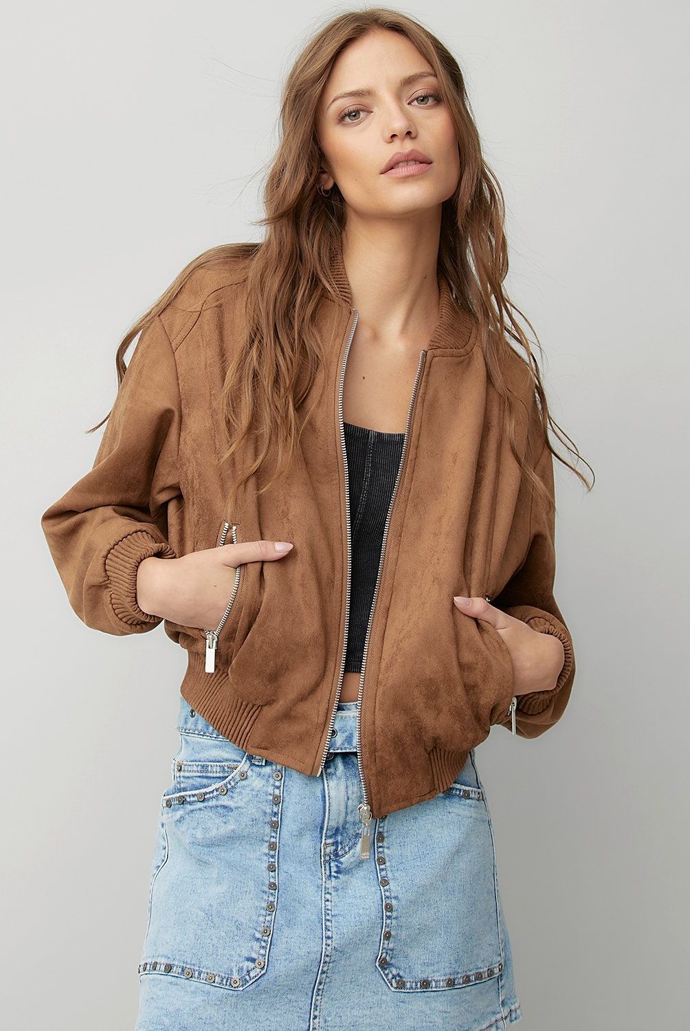AMERICANINO - Chaqueta Bomber Mujer Americanino