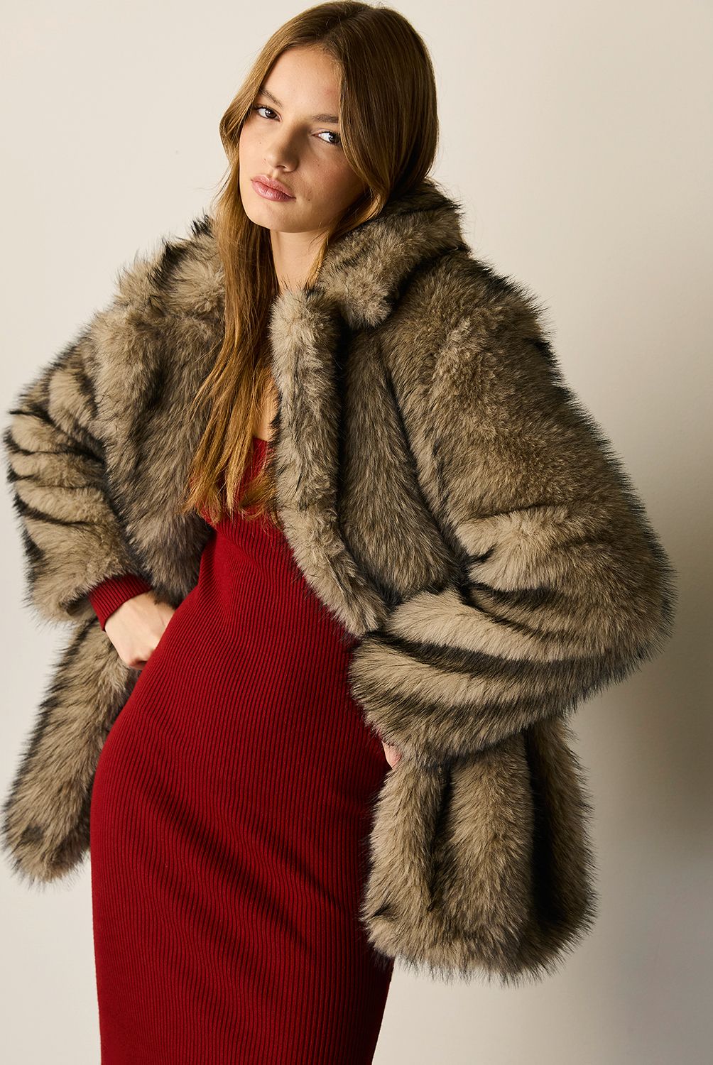 MOSSIMO - Chaquetón Mujer Mossimo