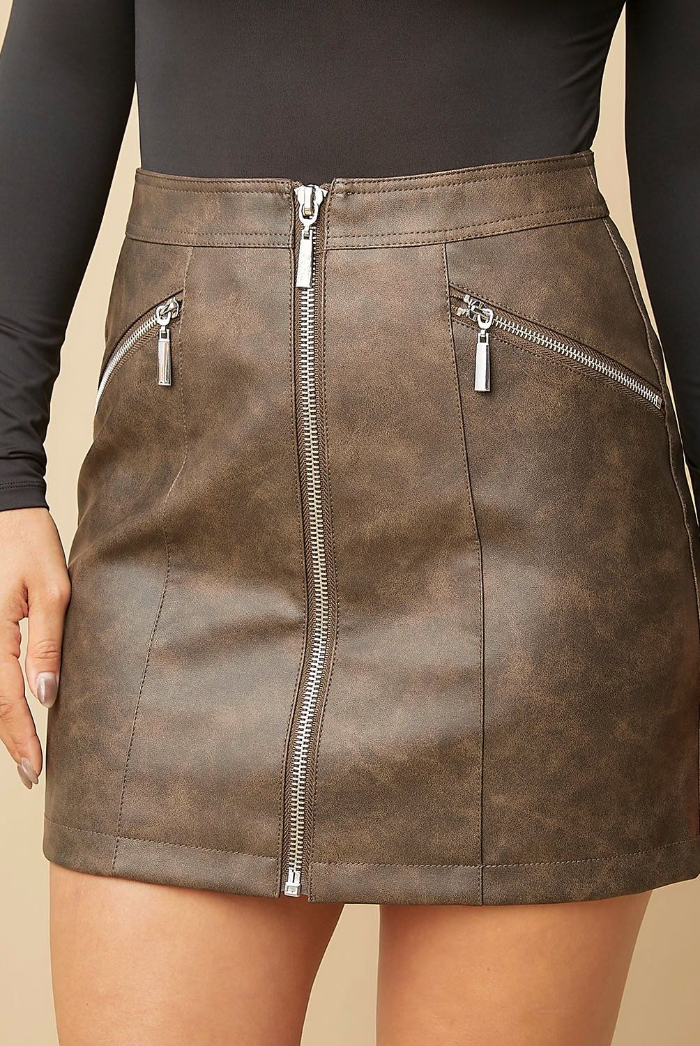 MOSSIMO - Falda Corta Mujer Mossimo