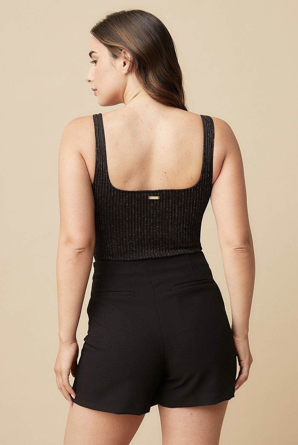 MOSSIMO - Body Lurex Sin Mangas Mujer Mossimo