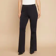 MOSSIMO - Pantalón Flare Tiro Alto Mujer