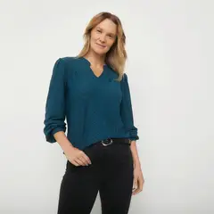 NEWPORT - Blusa Manga Larga Mujer