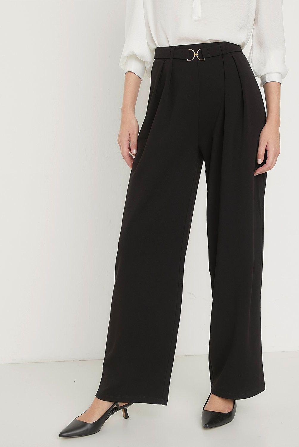 APOLOGY - Pantalón Palazzo Tiro Medio Mujer Apology