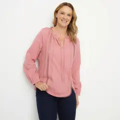 NEWPORT - Blusa Manga Larga Mujer