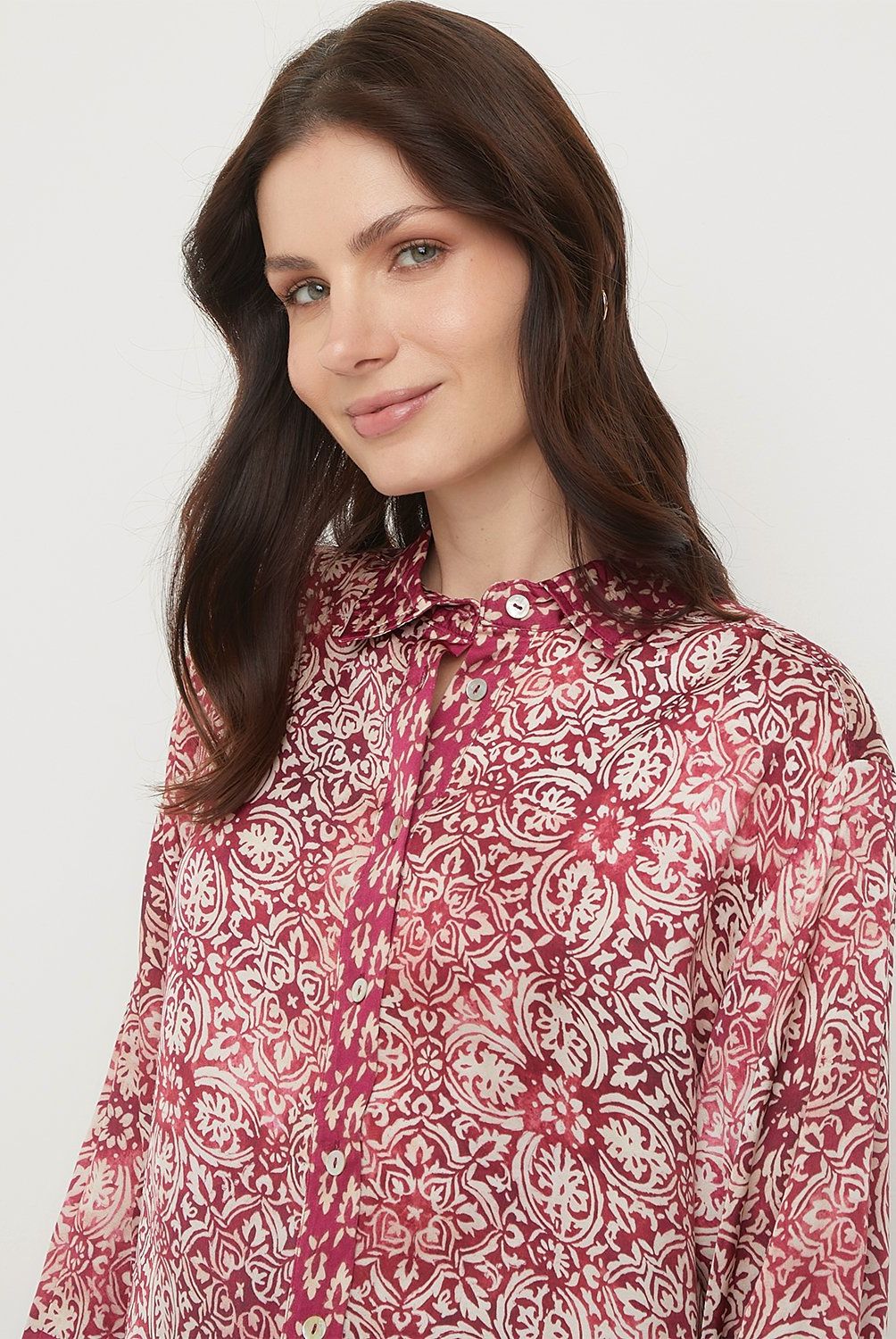 APOLOGY - Blusa Manga Larga Algodón Mujer Apology