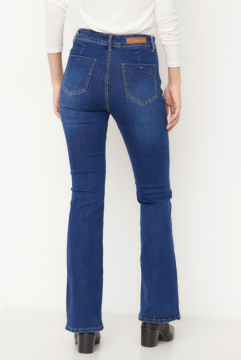 APOLOGY - Jeans Tiro Medio Mujer Apology