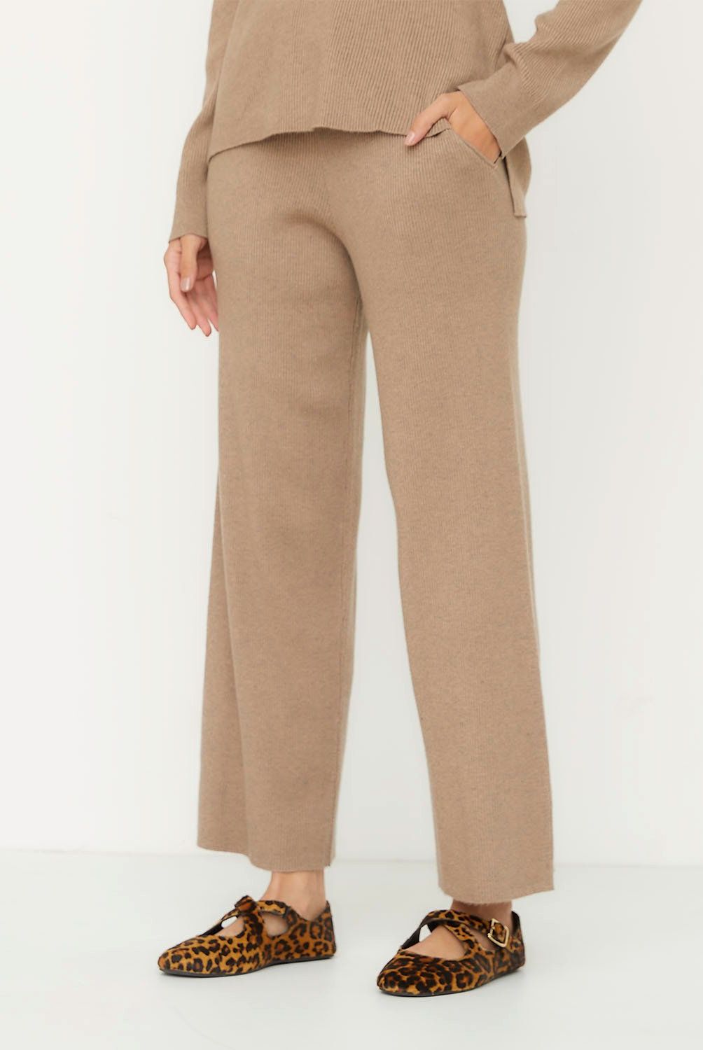 APOLOGY - Pantalón Recto Tiro Medio Mujer Apology