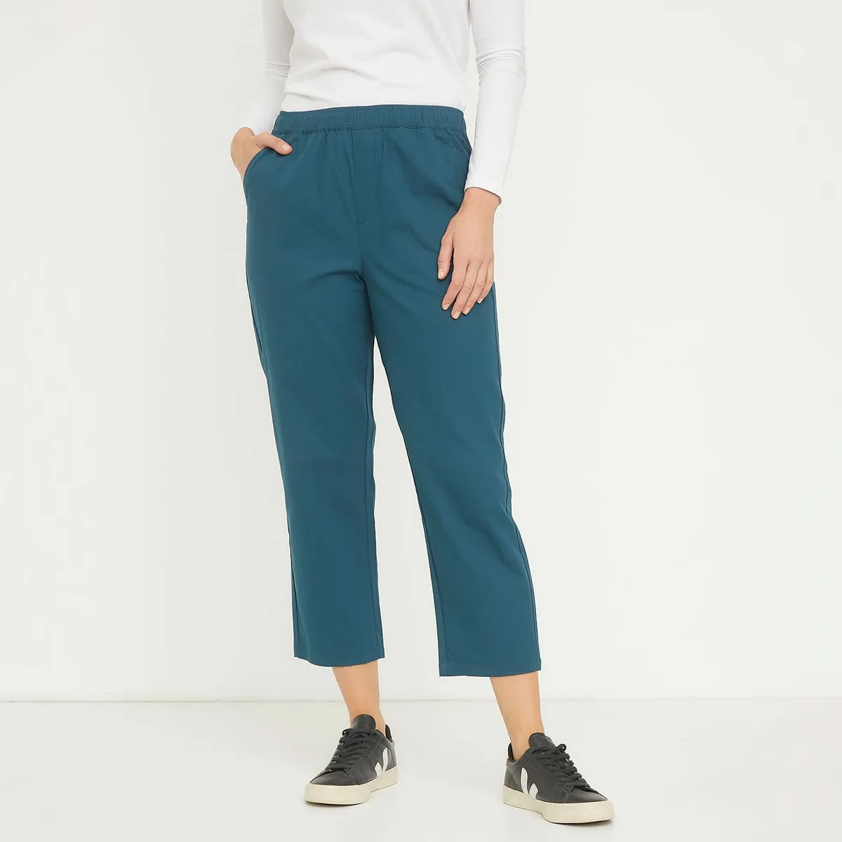 NEWPORT - Pantalón Recto Mujer Newport