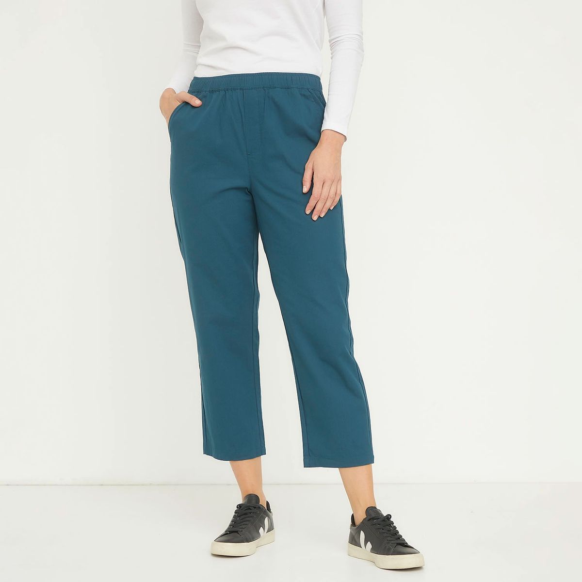 NEWPORT - Pantalón Recto Mujer Newport