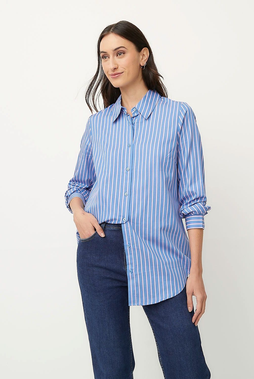 APOLOGY - Blusa Manga Larga Algodón Mujer Apology