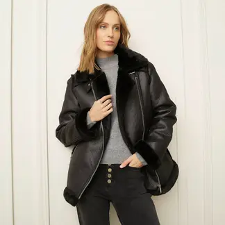 BASEMENT - Chaqueta Aviadora Mujer