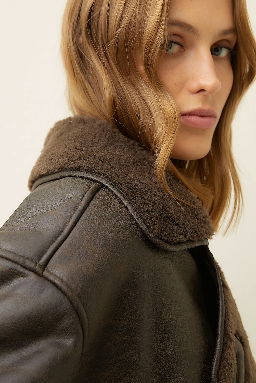 BASEMENT - Chaqueta Aviadora Mujer Basement
