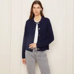 BASEMENT - Cardigan Boxy Fit Mujer