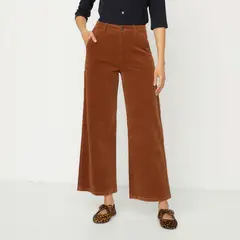 APOLOGY - Pantalón Cotelé Mujer Tiro Medio