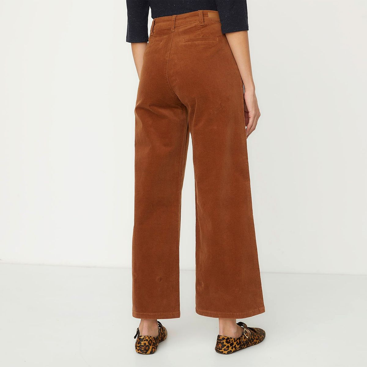 APOLOGY - Pantalón Cotelé Mujer Tiro Medio Apology