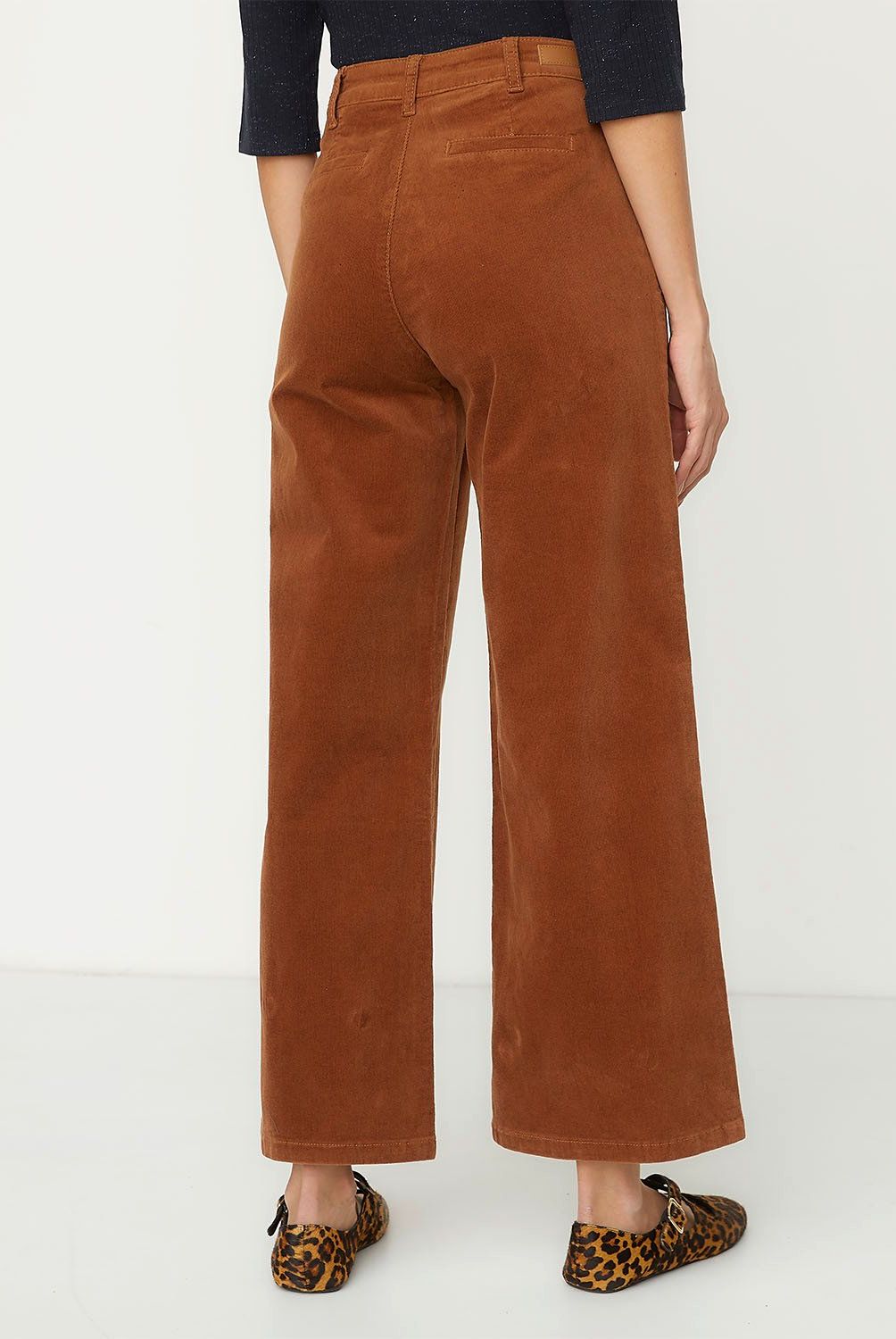 APOLOGY - Pantalón Cotelé Mujer Tiro Medio Apology